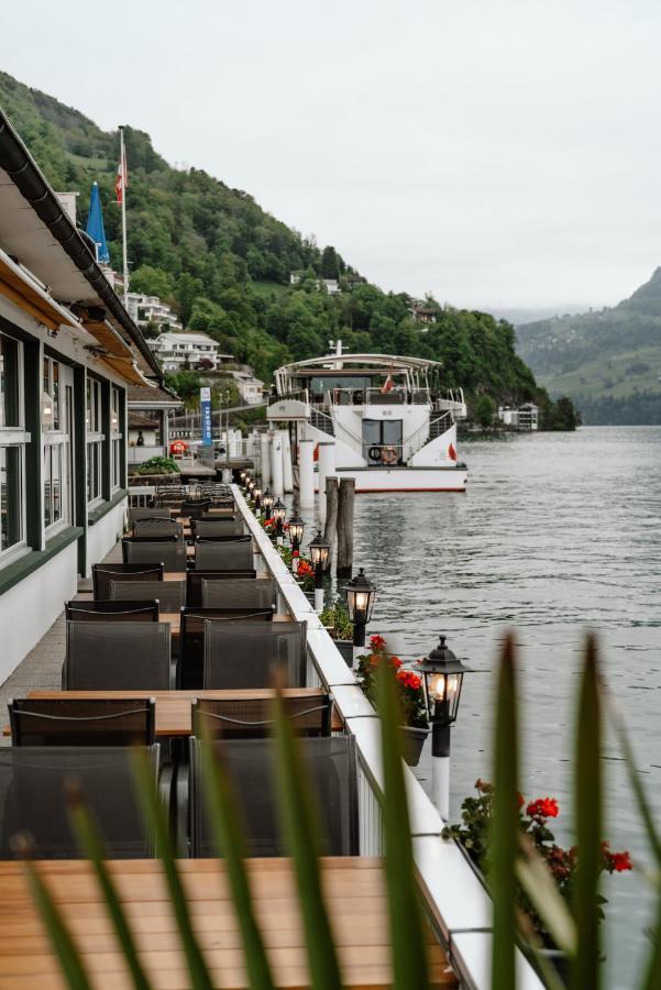 Seehotel Schwert Gersau Exterior foto